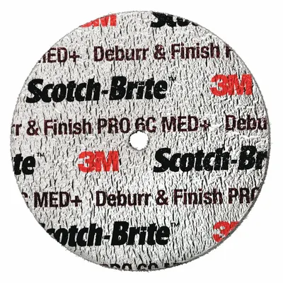 SCOTCH-BRITE DP-UW Cool-Cutting Deburring Wheel - Cool-Cutting Deburring Wheels for All Materials