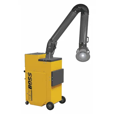 VENTBOSS BY ROBOVENT Single-Arm Mobile Welding Fume Extractor, 120V, G120 - Single-Arm Mobile Welding Fume Extractors