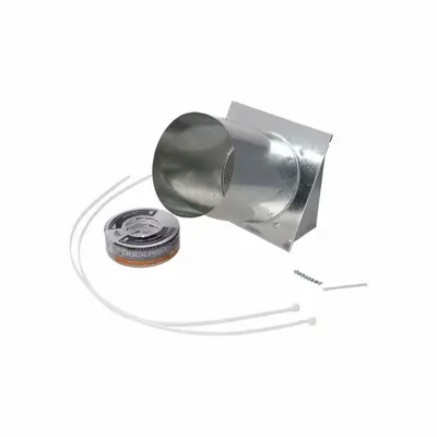RHEEM Horizontal Vent Termination Kit, 8 in Connection, 10 in L x 8 in W - Vent Pipe Kits for Water Heaters