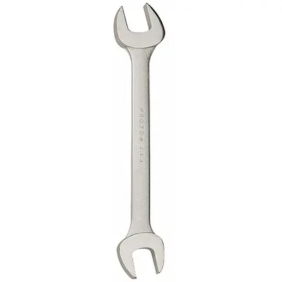 PROTO Open End Wrench: Alloy Steel, Black Oxide, 3/8 in_5/16 in Head Size, 5 1/4 in Overall Lg - SAE, Double End, Open End Wrenches