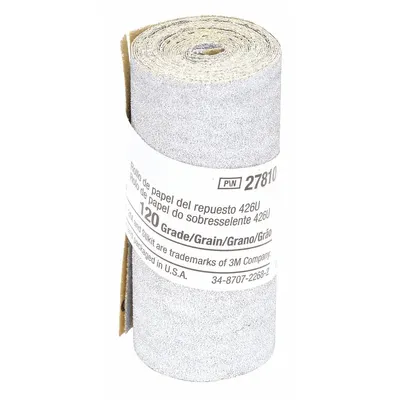 3M 426U Adhesive-Backed Sanding Roll - Adhesive-Backed Sanding & Finishing Rolls for All Surfaces