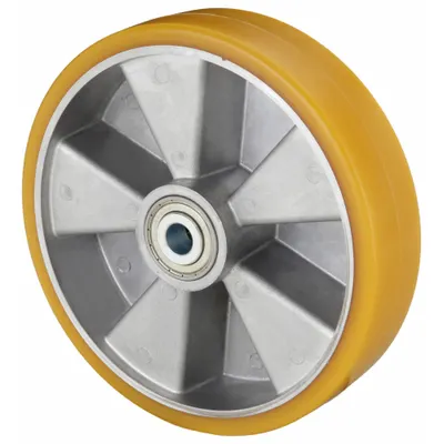 OEM Polyurethane Tread on Aluminum Core Wheel - Polyurethane Tread on Aluminum Core Wheels