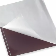 Vinyl and rubber tape pads, 8 1/2 in long by 10 1/2 in wide, 6 mil thick. Used for insulating and protecting electrical connections in junction boxes, splices, and cable terminations.