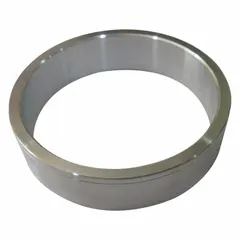 This wear ring is a replacement seal kit and gasket component for straight centrifugal pumps. It helps maintain pump efficiency by reducing internal leakage between the impeller and casing. Compatible with Dayton pump model 55JJ52A.
