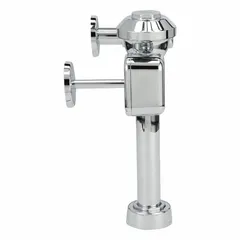 This ZURN automatic flush valve is designed for urinal applications in commercial restrooms. It features a 1-inch connection with top spud location and operates within a 25-80 psi pressure range. The valve provides hands-free flushing for improved hygiene and water conservation.