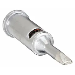 Chisel soldering tip for the UT-100Si handpiece, with a 3.3 mm wide flat profile. Suitable for precision soldering tasks such as electronics assembly and repair. Replacement tip part number 70-01-02.