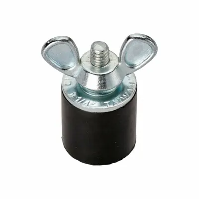CHERNE 269883 Wing-Nut Closure Blocking Plug for 1 1/4 in Pipe, Natural Rubber - Wing-Nut Closure Blocking Plugs