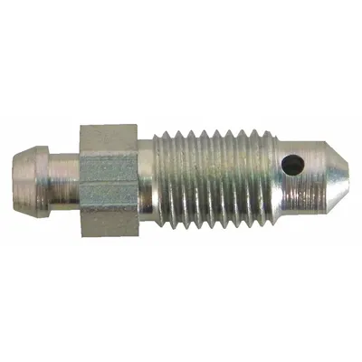 SUR&R M10-1.2 Steel Brake Bleeder Screw (5-Pack) - Hydraulic Brake Line Accessories