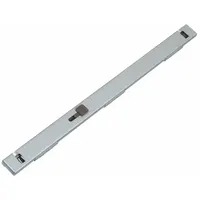 ABUS File Cabinet Locking Bar: Silver, 22 1/2 in Overall Ht, 1 in Overall Dp, 1 3/8 in Overall Wd (MPN ABUS File Bar 2 Ft)