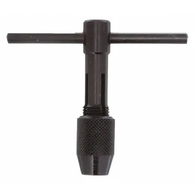 OEM Fixed T-Handle Tap Wrench, #0 to 1/4" Tap Capacity - Fixed T-Handle Tap Wrenches