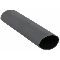 This 3M heat shrink tubing has a 0.8 in inner diameter before shrinking and 0.2 in after shrinking, with a 3:1 shrink ratio. Each piece is 6 inches long, supplied in a pack of 3, and is black. The split-resistant, adhesive-lined design provides a waterproof seal for insulating and protecting electrical connections, wires, and cables from moisture, abrasion, and corrosion.
