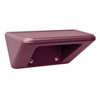 CORTECH Shelf/Step: Burgundy, 8 in Overall Ht, 16 in Overall Wd, 16 in Overall Dp, 1 Shelves, ISO (MPN 8600BY)