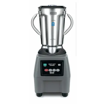 WARING COMMERCIAL Food Blender: 128 oz Capacity, 3 1/4 hp Horsepower, 3 Speeds, Electronic Keypad - Ultra Heavy-Duty Food & Beverage Blenders