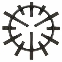 This top grate is a replacement component for Vulcan Hart ovens. It provides a stable surface for cookware and supports even heat distribution during operation. Constructed to original specifications, it ensures a direct fit and consistent performance