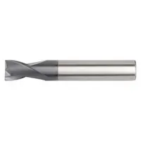 This general purpose carbide square end mill features a TiAlN coating and 2-flute geometry. With an 11/16" mill diameter, 1-3/8" length of cut, and 4" overall length, it is suited for slotting, profiling, and contouring in industrial machining applications