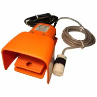 Foot switch for Collins Machines Series Threaders, models 00032 and 00033. Enables hands-free operation, allowing the operator to control the threading machine with foot pressure