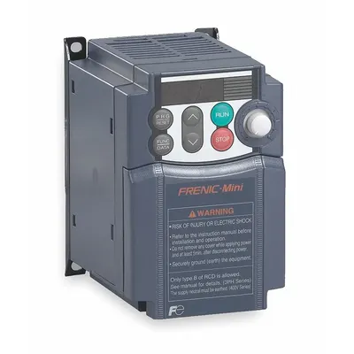 FUJI ELECTRIC FRENIC Mini C2 Variable Frequency Drive, FRN0002C2S-7U - Fuji FRENIC Mini C2