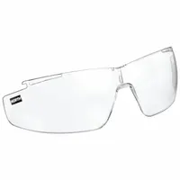 Clear replacement lens with anti-fog and scratch-resistant coating. Compatible with North Adaptec series safety glasses. Used in industrial environments to maintain clear vision and protection