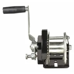 Winch kit accessory for platform lift trucks. Used for lifting or positioning functions on compatible equipment in industrial and warehouse settings.