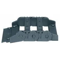 IGUS Mounting Bracket Set: Open, 1 Channels, 0.98 in Cavity Ht, 2.24 in Cavity Wd, Locking (MPN 2050-12PZB)