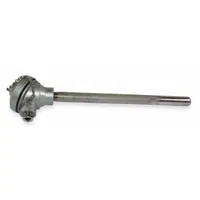 TEMPCO Heavy Duty Thermocouple: 32°F to 2,300°F /0°C to 1,260°C, Type K, 18 in Probe Lg, Rounded Tip (MPN TCS00016)