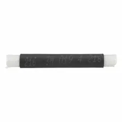 This cold shrink tubing is made of black EPDM rubber and has an inner diameter of 0.56 inches before shrinking and 0.31 inches after shrinking, with a 6-inch length. It is used for insulating and sealing electrical connections, splices, and terminations, providing protection against moisture and environmental contaminants.