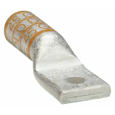 OEM Compression Lug: 1/4 in Stud Size, 1 AWG – 1 AWG / 1 AWG – 1 AWG For Wire Sizes - One-Hole Compression Lugs