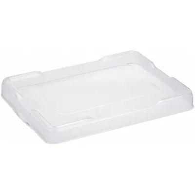 AKRO-MILS 33011 Clear Plastic Divider Box Lid, 11 1/2 in x 8 3/4 in - Standard Divider Box Covers & Lids