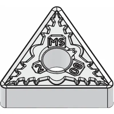 WIDIA Triangle Turning Insert: TNMG332MS - Triangle (T) Indexable Turning Inserts