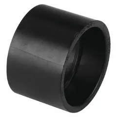 ABS coupling plug for flush valve tailpiece and stop parts. Includes drain coupling. Compatible with Z1283 series. Used in commercial toilet systems to connect flush valve components.