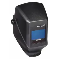 JACKSON SAFETY Welding Helmet: Auto-Darkening, 2 Arc Sensors, Black, W9 to W13, 3.8 in x 2.35 in (MPN 46148)