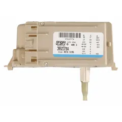 OEM replacement timer for Whirlpool washing machines and dryers. Controls the cycle sequence, advancing through wash, rinse, and spin stages. Designed to match original electrical ratings and mounting configuration.