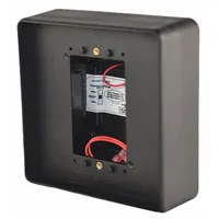 Stainless steel transmitter hub for access-control systems. Used to activate electromagnetic locks in commercial, industrial, and institutional facilities