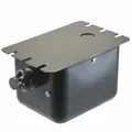 Gas-fired ignition transformer for hot water and steam boiler burners. Features slotted plate mounting. Compatible with model T-246N. Overall dimensions: 5-3/4 in H x 5-3/8 in W x 8-11/16 in D.