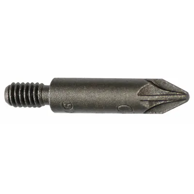 APEX Power Bit: Power Bit, Imperial, Pozidriv Head, PZ2 Bit Industry Size, Std - Pozidriv Bits