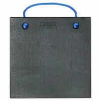 Outrigger Pad: Jack Plate, Polymer, 50 ton Load Capacity Vertical, 18 in Overall Lg (MPN 14472)