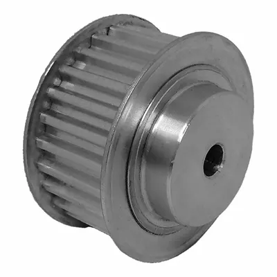 Dayton Timing Pulley: Trapezoidal, Plain, For T5 Timing Belt Section, For 16 mm Belt Wd - T5 Section Timing Belt Pulleys