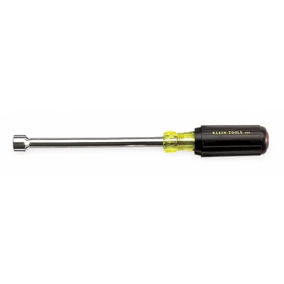 KLEIN TOOLS Hollow Round Shank Nut Driver: Straight, SAE, Without Magnetized Tip, Std - Standard Nut Drivers