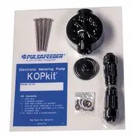 PULSAFEEDER Pump Head Repair Kit: Mfr Part # K2PTCJ, Polypropylene, Wet-End Spare Parts