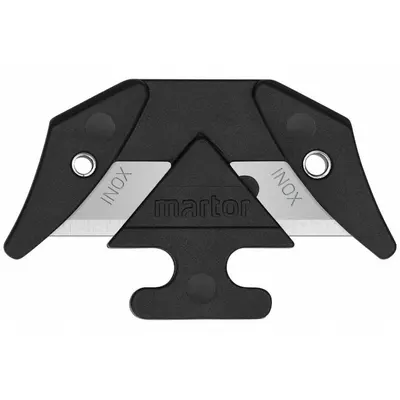 MARTOR Replacement Blade Head: 2 Cutting Sides, 1 1/2 in Overall Lg, 1 in Overall Wd - Replacement Double Heads