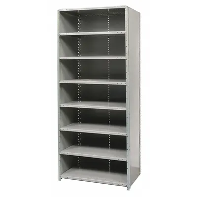 HALLOWELL Medium-Duty Standalone Closed Metal Shelving