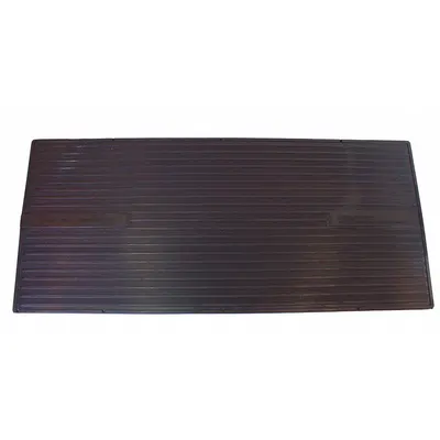 COZY Portable Electric Heated Floor Mat, 135W, 460 BtuH, Black, FWB - Portable Electric Heated Floor Mats