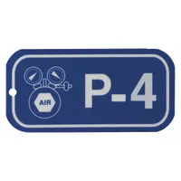 BRADY Lockout Tag: None/ No Header, P-4, Polystyrene, English, Plastic (MPN 105657)