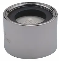 ZURN Aerator: 1.5 gpm Flow Rate, Laminar Flow Outlet, Brass, Chrome Finish, Female (MPN P6900-20J-GN)