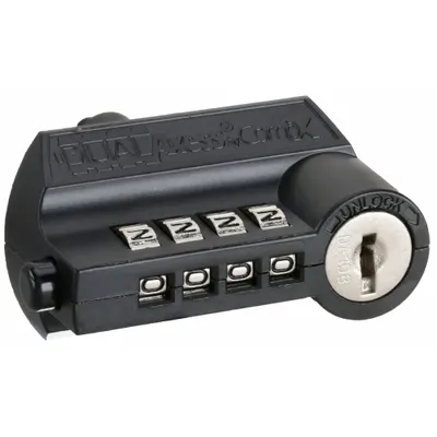 COMPX NATIONAL Cam Locks: Combo Cam Lock, Zinc Die-Cast, Chrome-Plated - Combination Cam Locks
