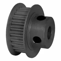 DAYTON Timing Pulley: Modified Curvilinear, Fixed, For GT Timing Belt Section, For 6 mm Belt Wd (MPN 25-3P06M6FA6)