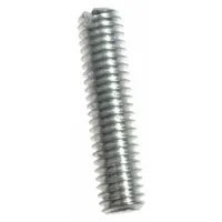 This set screw is a replacement part for Dayton-branded material handling equipment, designed for use with model 4YX97. It is used to secure components in industrial conveyor systems, hoists, and similar GGS material handling applications
