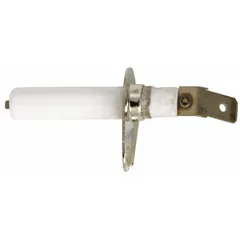 OEM spark electrode for Whirlpool ovens. Generates the spark to ignite the gas burner, ensuring proper oven ignition. Suitable for residential and commercial cooking applications.