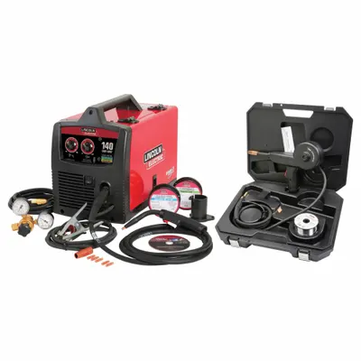 LINCOLN ELECTRIC MIG Easy-MIG 140 MIG/Flux-Cored/Aluminum Welder - Lincoln Easy-MIG