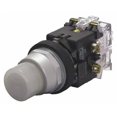 EATON Illuminated Push Button: Illuminated, Extended Profile, Metallic, 30 mm - Illuminated Extended-Length Push Buttons